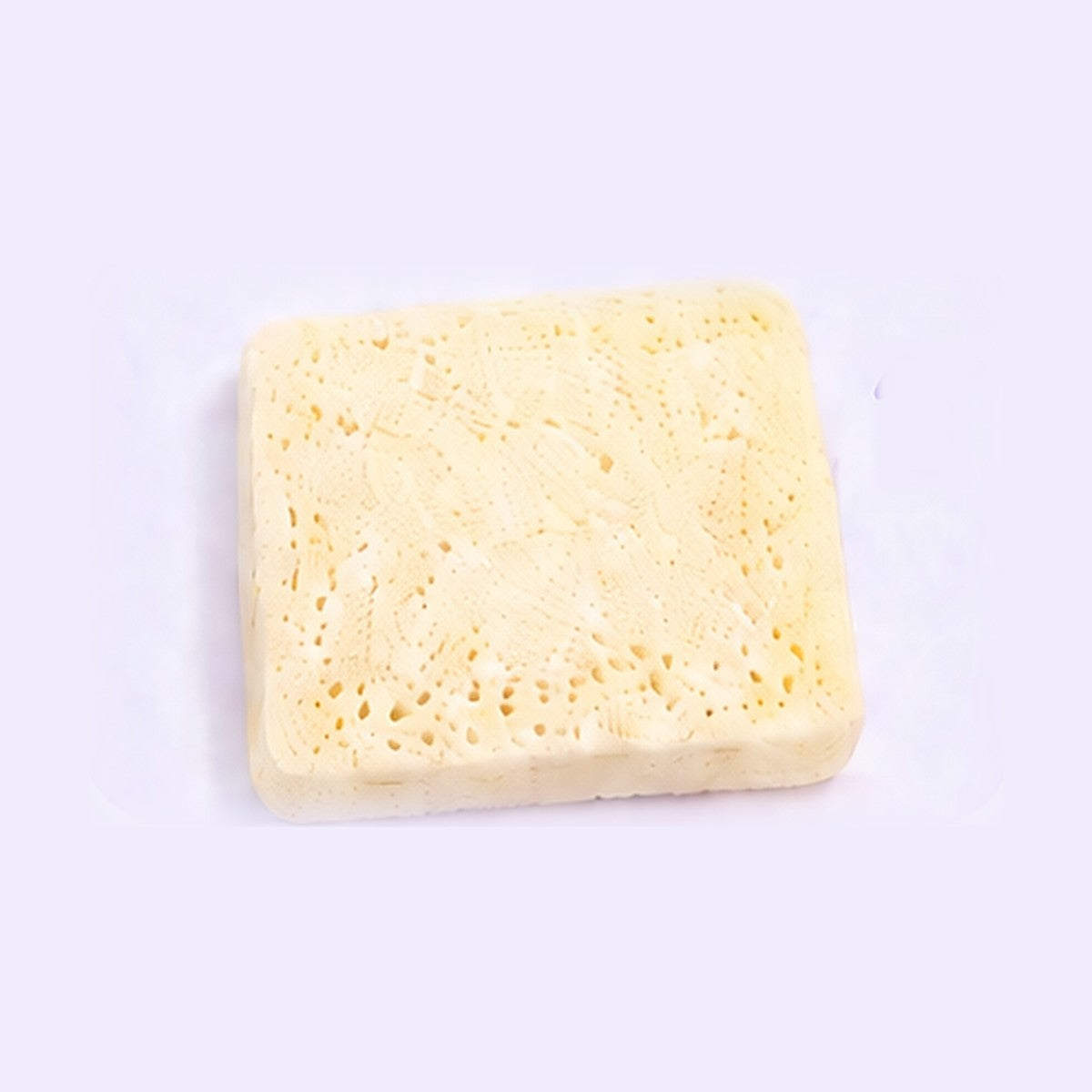 Bread slice crispy squishy, handmade by Crinklet