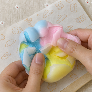 Pastel Cat Paw Crunchy Squishy
